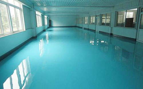 墨玉水性杂化聚氨酯地坪涂料